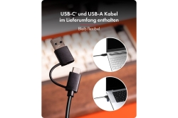 Dockingstation IcyBox für M.2 NVMe 2,5/3,5 HDD/SSD