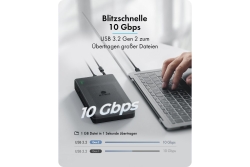 Docking- & Klonstation IcyBox für M.2 & 2,5/3,5 SSD/HDD
