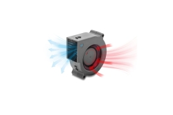 DELOCK Radiallüfter/Lüftergebläse 12V DC 75x75x30mm 3 Pin