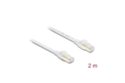 DELOCK RJ45 Flachband Patchkabel Cat.8.1 U/FTP 40Gbps, 2m