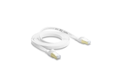 DELOCK RJ45 Flachband Patchkabel Cat.8.1 U/FTP 40Gbps, 2m