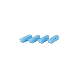 LINDY DisplayPort Port Schloss blau 4 Stück + 1 Schlüssel
