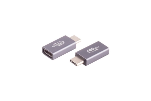 Shiverpeaks USB-C Adapter USB-C Buchse 4.0 Metall Pro