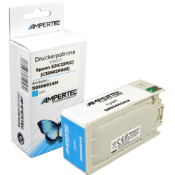 Ampertec Tinte ersetzt Epson C33S020602 SJIC22P(C) cyan