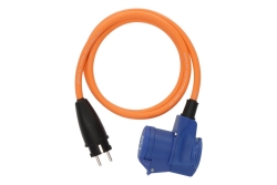 Brennenstuhl Adapter 1,5m Schuko / Winkelkupplung Ber.Anzeig