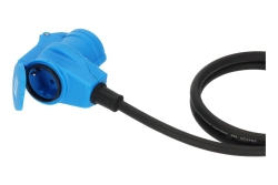 Brennenstuhl Adapter-Leitung 1,5m H07RN-F3G2.5 sw Schuko Ste