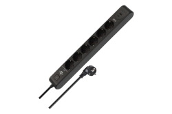 Brennenstuhl Steckdosenleiste 6f. ÜSS 13.500A 1xUSB A