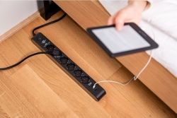 Brennenstuhl Steckdosenleiste 6f. ÜSS 13.500A 1xUSB A