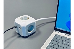 Brennenstuhl Steckdosenwürfel 4fach+USB PD20W A+C 1,4m
