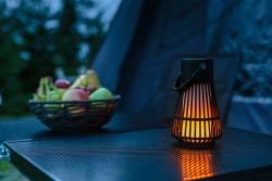 Brennenstuhl Akku LED Outdoor Lampe FL 100 A Flammeffekt