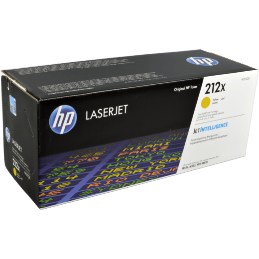 HP Toner W2122X 212X yellow
