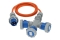 Brennenstuhl Verl.-Kabel CEE 3 Fach Verteiler 16A 2m