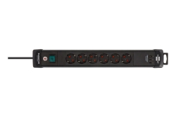 Brennenstuhl Premium-Line 6fach schwarz *DE*