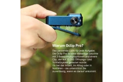 OLIGHT Taschenlampe Oclip Pro Midnight Blue