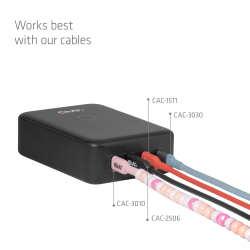 Club3D Ladegerät 4xUSB Typ C PD3.1 240W, GaN retail