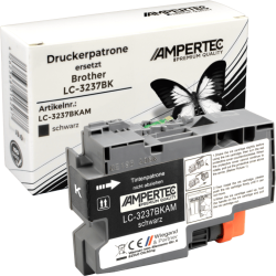 Ampertec Tinte kompatibel mit Brother LC-3237BK schwarz