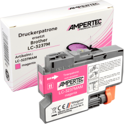 Ampertec Tinte kompatibel mit Brother LC-3237M magenta