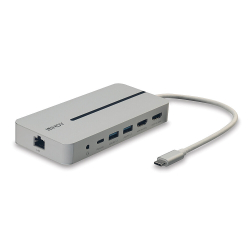 LINDY USB-C Dockingstation DST-Mx Duo Laptop/MacBook schwarz