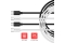 Verbatim Sync & Charge USB-C to USB-C 60W 100cm - 2 Pack