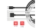 Verbatim Sync & Charge USB-A to USB-C 18W 100cm - 2 Pack