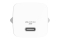 Verbatim Mini GaN Charger 20W EU with 1m USB-C to USB-C cab.