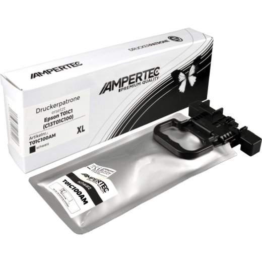 Ampertec Tinte ersetzt Epson C13T01C100 XL black
