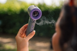 Verbatim Cool n Go Aqua Breeze Handheld Fan Purple/Grey