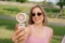 Verbatim Cool n Go Ice Touch Pro Handheld Fan White/Silver