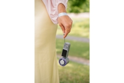 Verbatim Cool n Go Ice Touch Pro Handheld Fan Purple/Grey