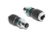 DELOCK M12 Adapter D-kodiert 4 Pin Bu zu RJ45 Bu gerade