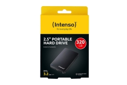 Intenso 6.3cm (2,5) 320GB 3.2 MemoryCase schwarz Refurbish