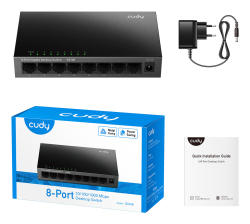 Cudy 8-Port Gigabit Metal Switch