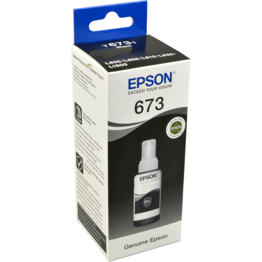 Epson Nachfülltinte C13T67314A black 673 T6731