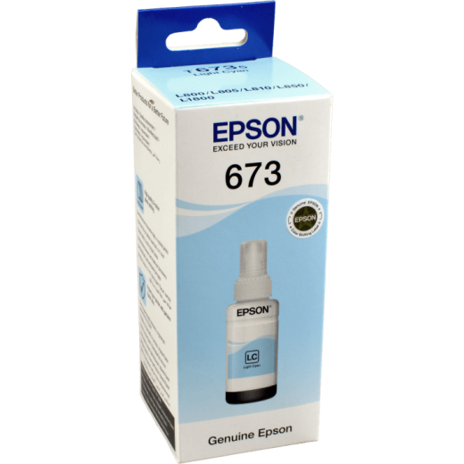 Epson Nachfülltinte C13T67354A light cyan 673 T6735