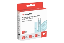 Verbatim Sync & Charge USB-C to USB-C 60W 120cm blue