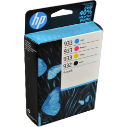 4 HP Tinten 6ZC71AE 932 933 Multipack KCMY