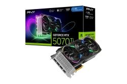 PNY RTX5070 TI ARGB Triple Fan 16GB GDDR7 3xDP,1xHDMI