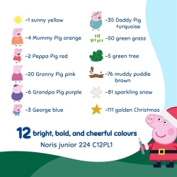 STAEDTLER Wachsmalkreide Peppa Promo 12 Stk.