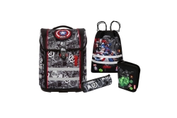 McNeill Schulranzen-Set PERFECTO 5tlg. MARVEL-AVENGERS