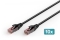 DIGITUS CAT 6 U/UTP Outdoor-Patchkabel, 10 Stück, 10m, schw.