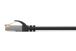 DIGITUS CAT 6A S/FTP Outdoor-Patchkabel, 10 Stück, 3m, schw.