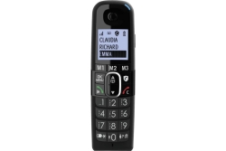 AMPLICOMMS BigTel1582 DECT-Mobilteil Freisprechen - Schwarz