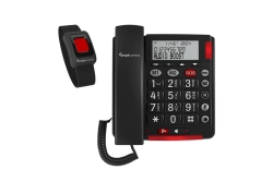 AMPLICOMMS BigTel 50 Alarm Plus, Schnur, Seniorentelefon