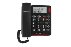 AMPLICOMMS BigTel 50 Alarm Plus, Schnur, Seniorentelefon