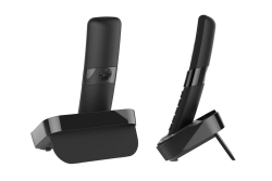 ALCATEL F860 Voice DECT-Telefon, Kabellos.Mobilteil-Schwarz
