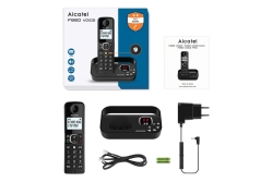 ALCATEL F860 Voice DECT-Telefon, Kabellos.Mobilteil-Schwarz