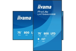 IIYAMA 189.0cm(75) LH7566UHSB-B1AG 16:9 2xHDMI+USB-C VA (Speditionsversand)