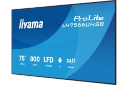 IIYAMA 189.0cm(75) LH7566UHSB-B1AG 16:9 2xHDMI+USB-C VA (Speditionsversand)