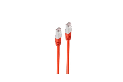Shiverpeaks Netzwerkkabel-Patchkab cat6 S/FTP LSZH rot 30m