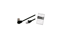 Shiverpeaks Patchkabel cat6 S/FTP Winkel-gerade schwarz 10m